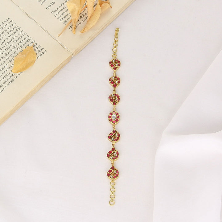 Prahara Kundan Bracelet