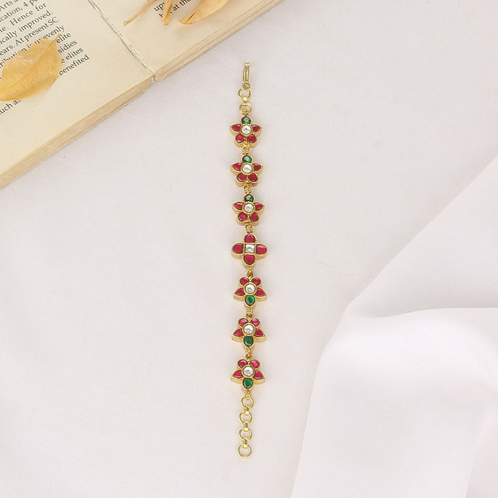 Jithisha Kundan Bracelet