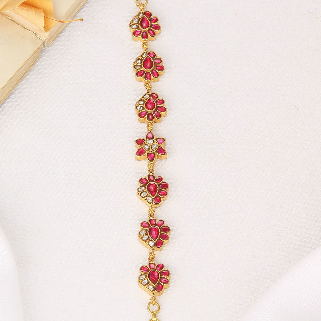 Shashikha Kundan Bracelet