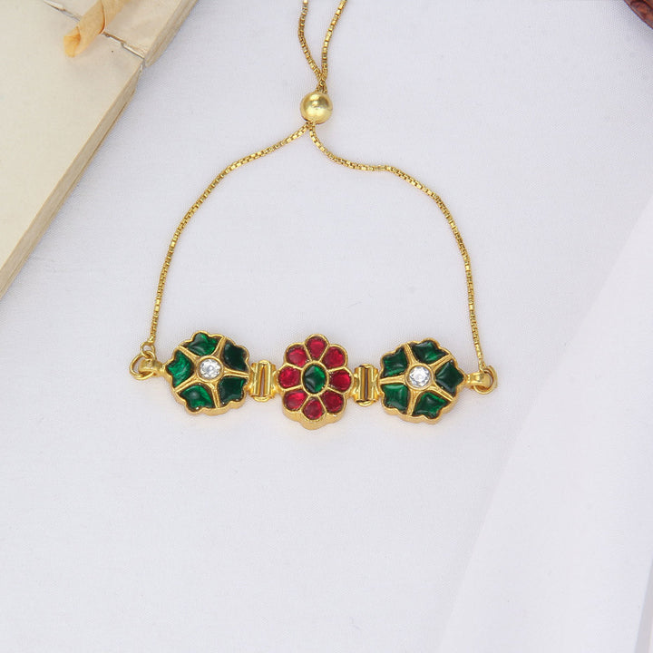 Venisha Kundan Bracelet