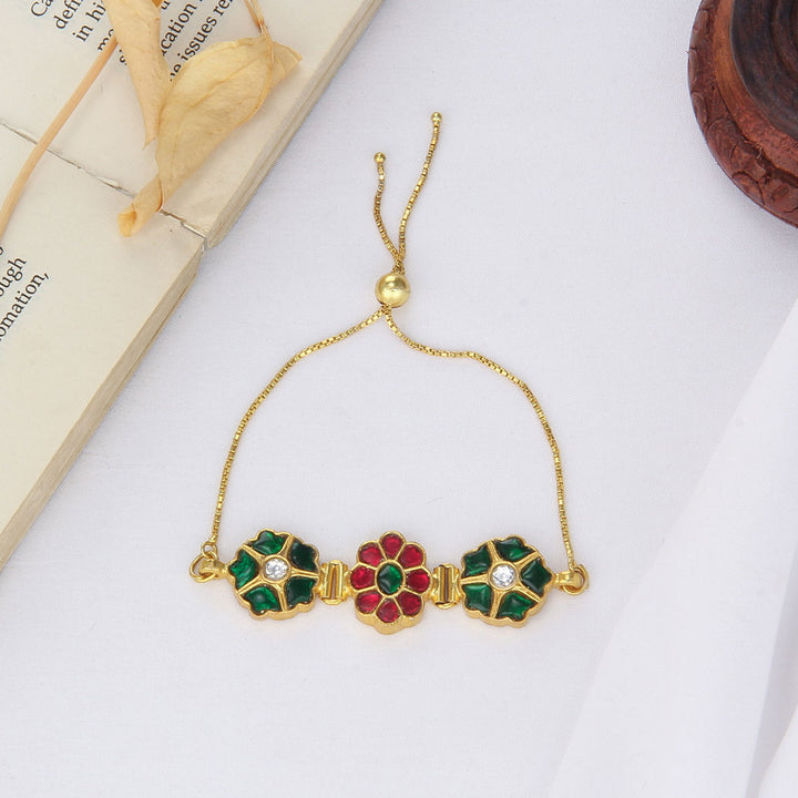 Venisha Kundan Bracelet