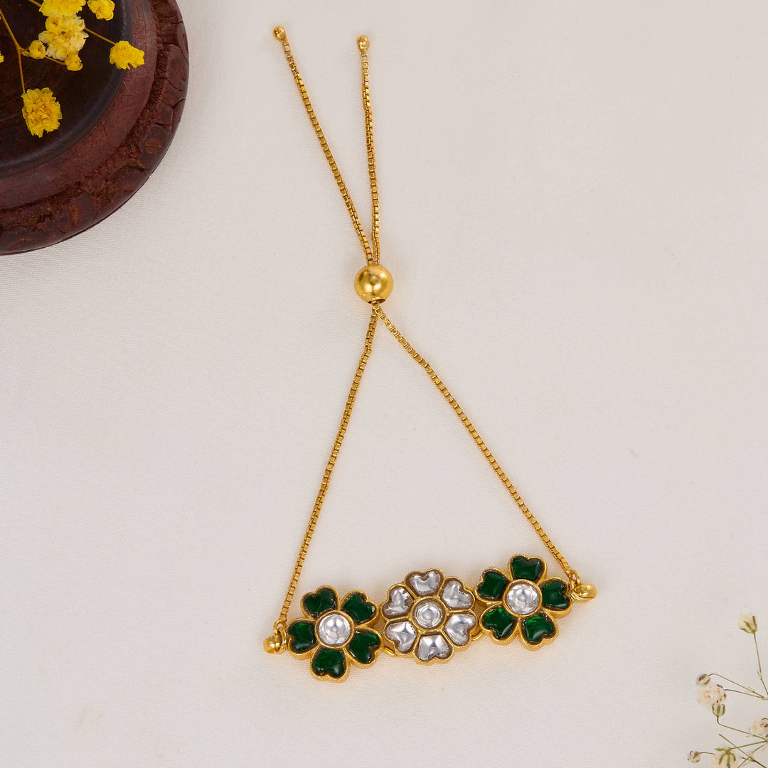 Avidyaa  Kundan Bracelet