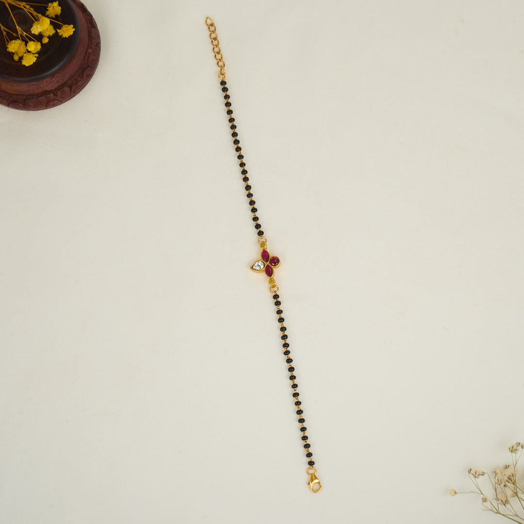 Kshemakarini Kundan Bracelet