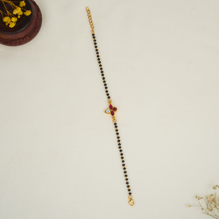 Kshemakarini Kundan Bracelet