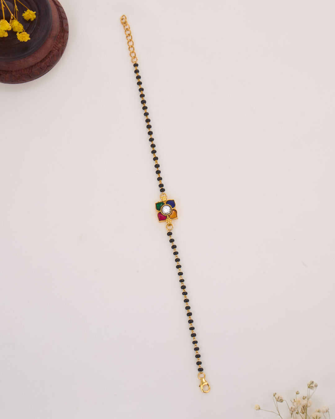 Rudraikadashini Kundan Bracelet