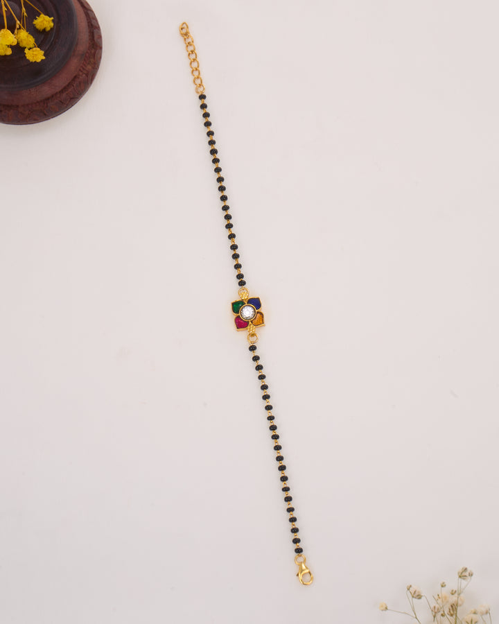 Rudraikadashini Kundan Bracelet