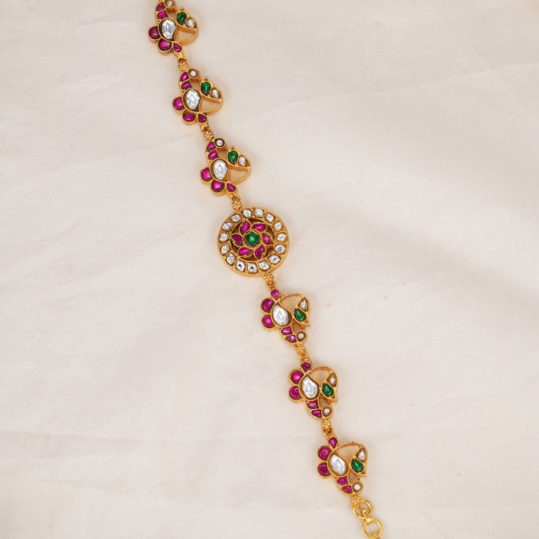 Nitharshana Kundan Bracelet