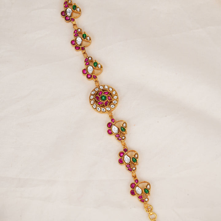 Nitharshana Kundan Bracelet
