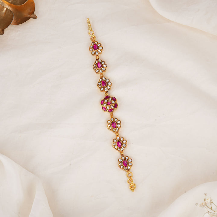 Unisha Kundan Bracelet