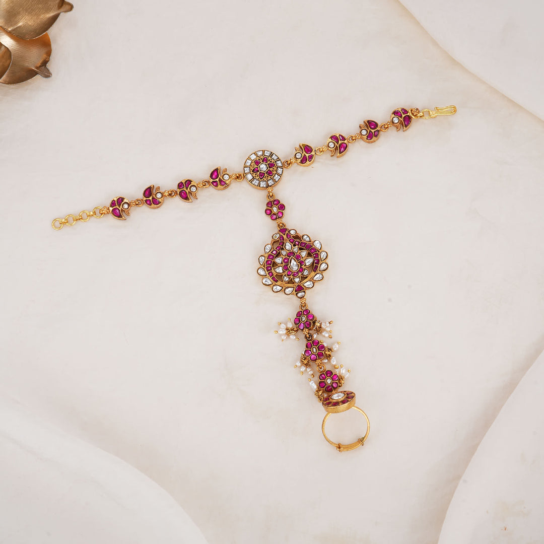 Beautiful Bracelet With Ring