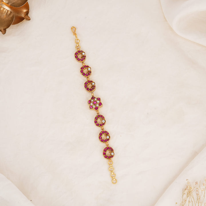 Ghazal Kundan Bracelet