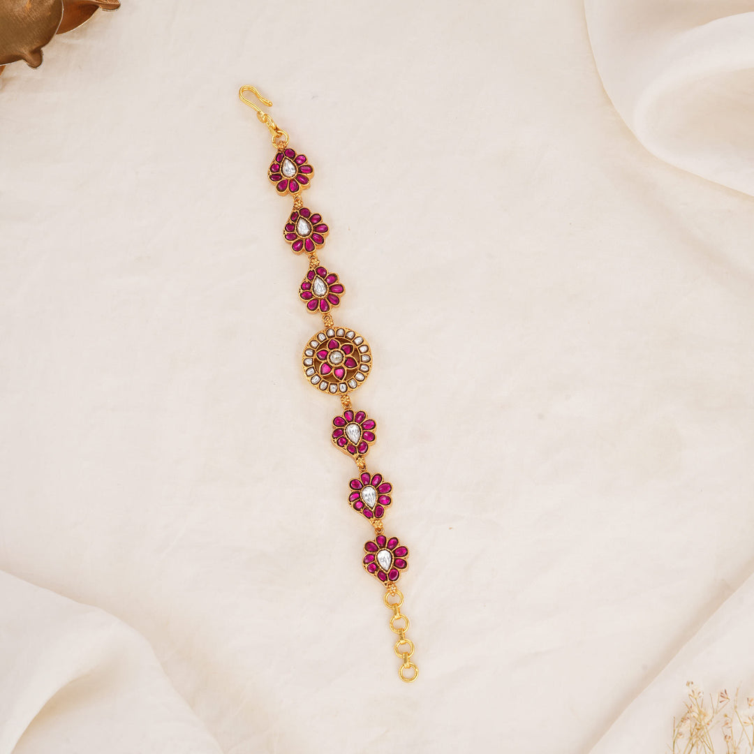 Nithusha Kundan Bracelet