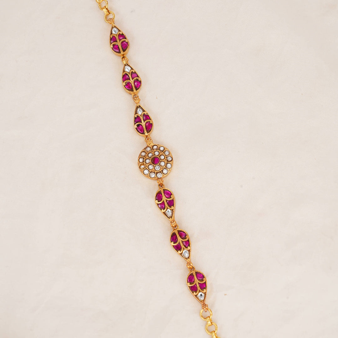Nithusha Kundan Bracelet