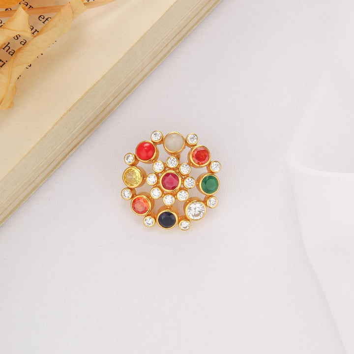 Gleam Navarathna Stone Pendant