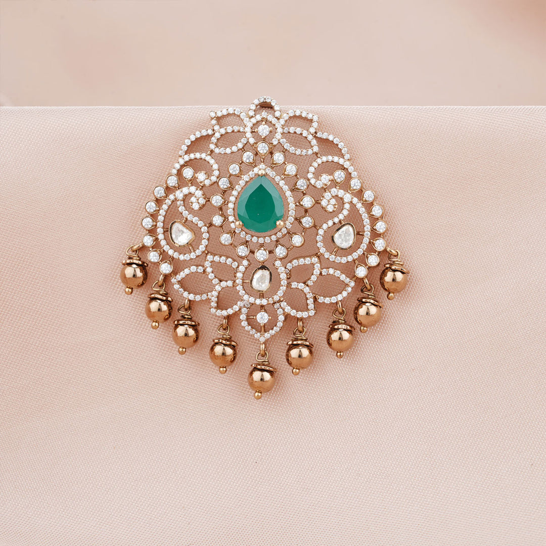 Vibusha Victorian Pendant set