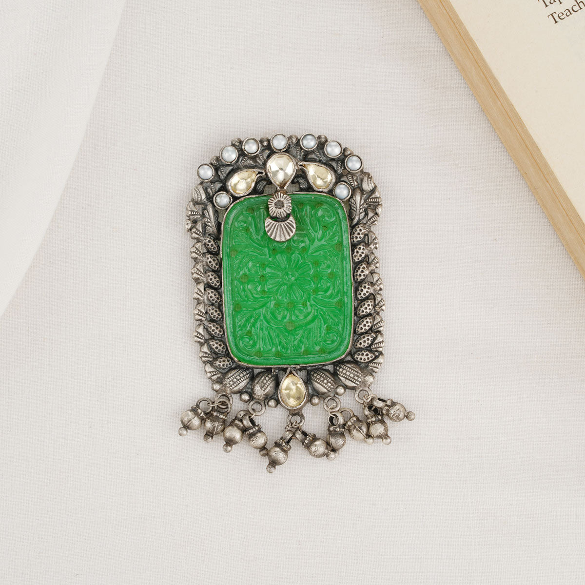 希少 ozwrt gold silver set Gold Plated Oxidised Silver Pendant | Buy Oxidised Silver