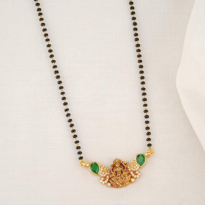 Lakshmi Greenish Pendant