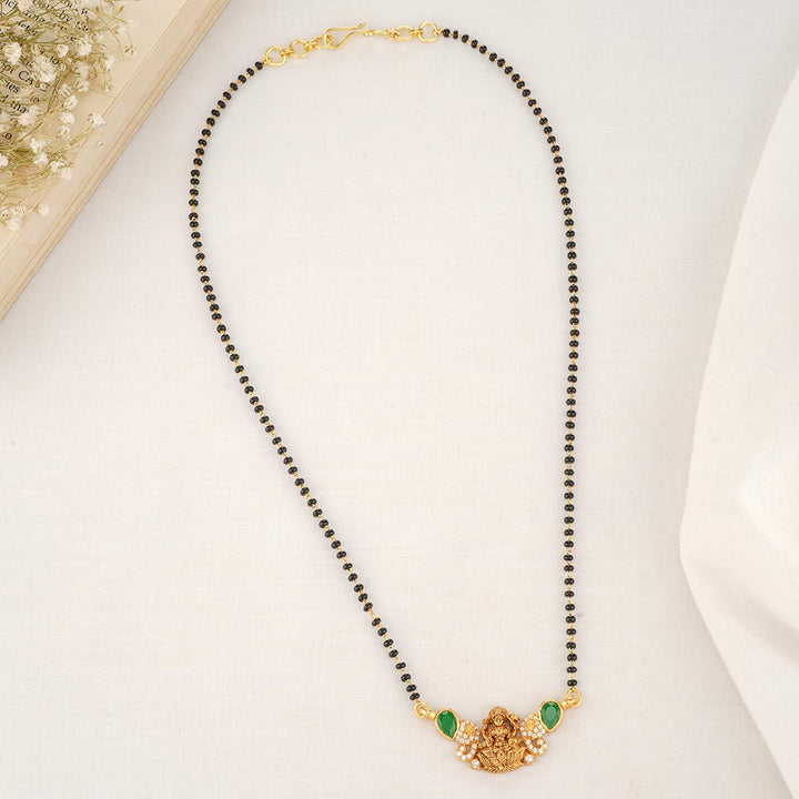 Lakshmi Greenish Pendant
