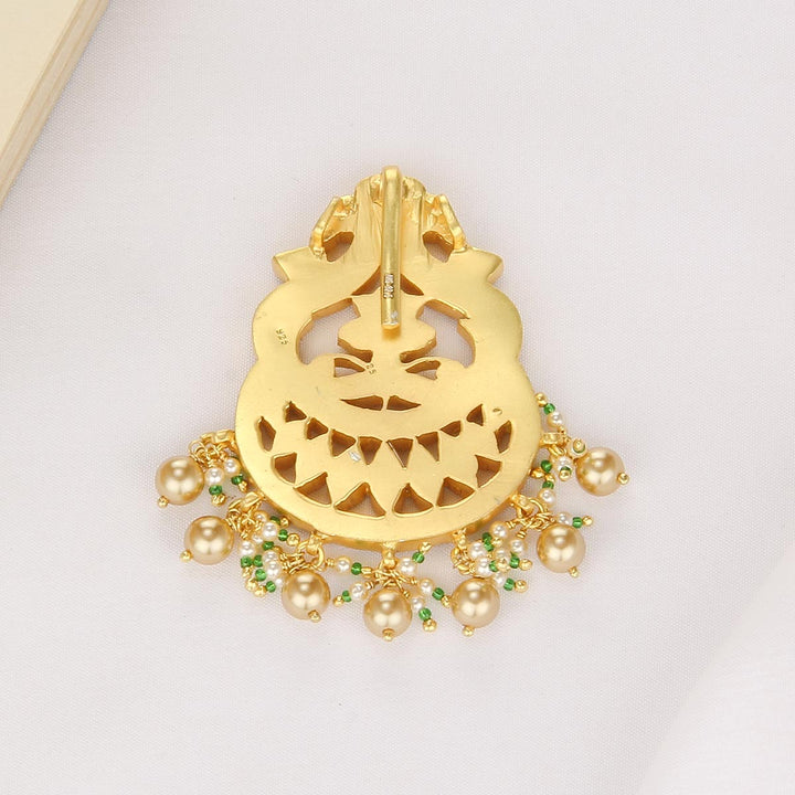 Shinning Grand Kundan Pendant