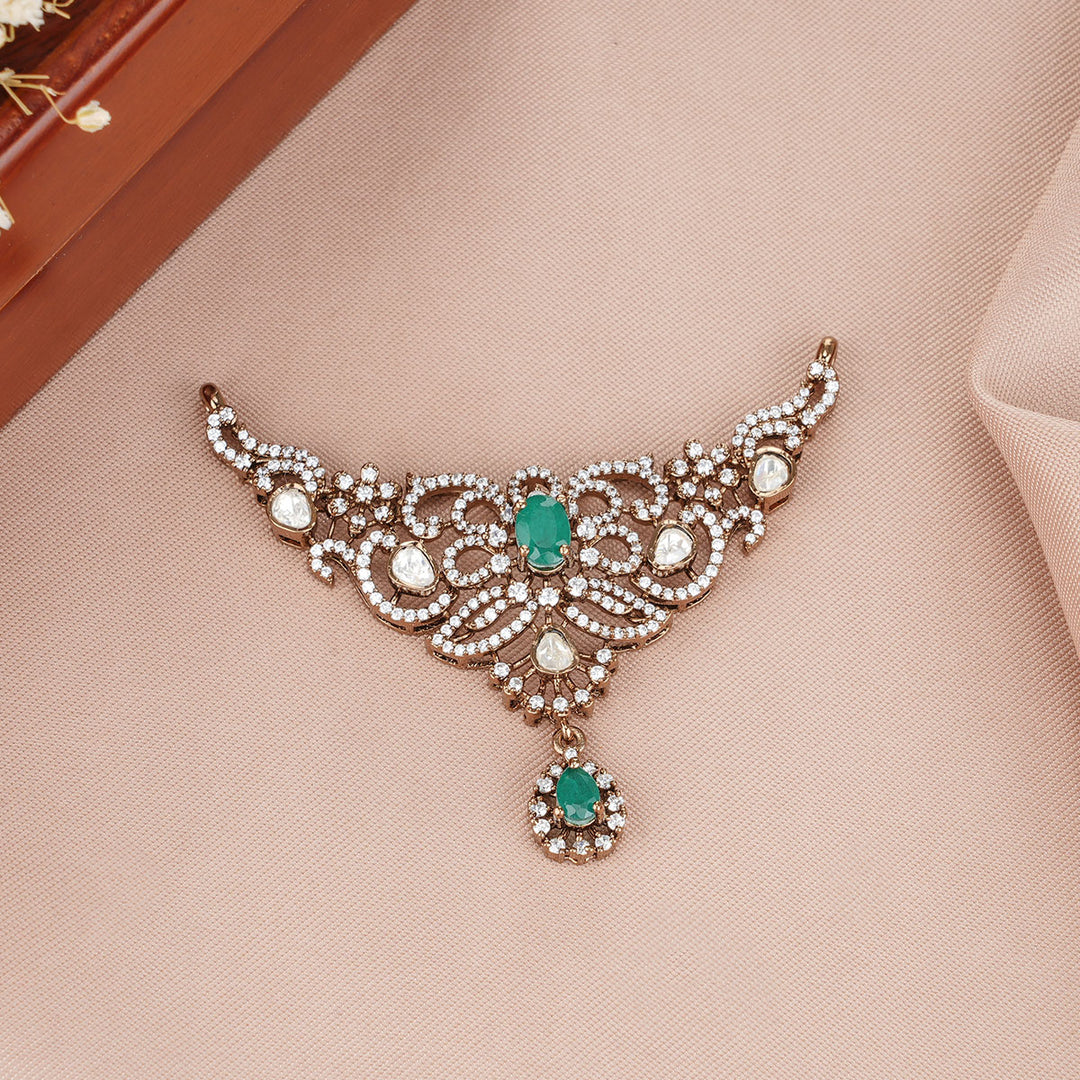 Virushka Victorian Pendant set