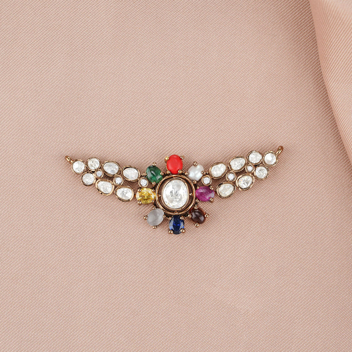 Colour Floral Victorian Pendant