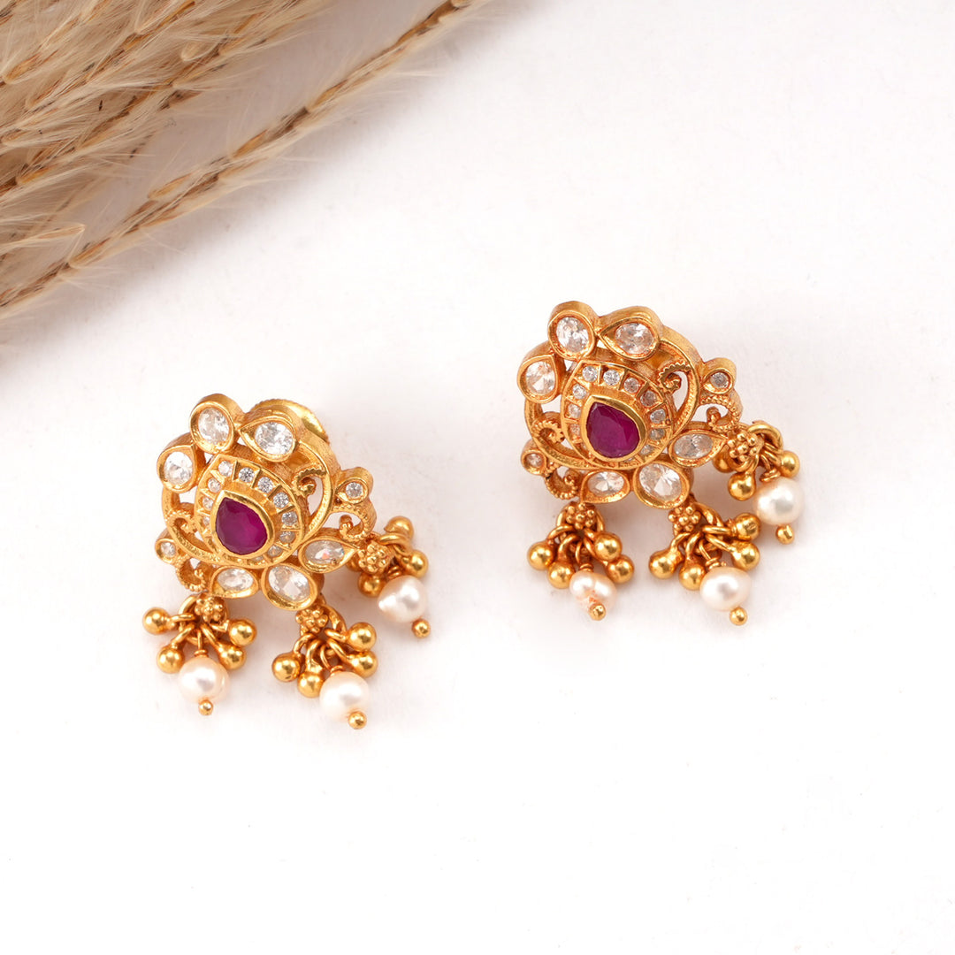 Shalikha Stone Pendant Set