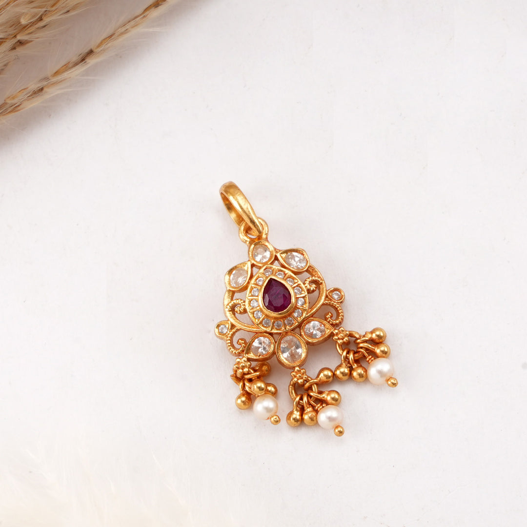 Shalikha Stone Pendant Set