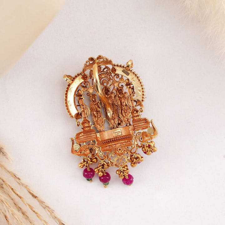 Divine Ram Sita Nagas Pendant