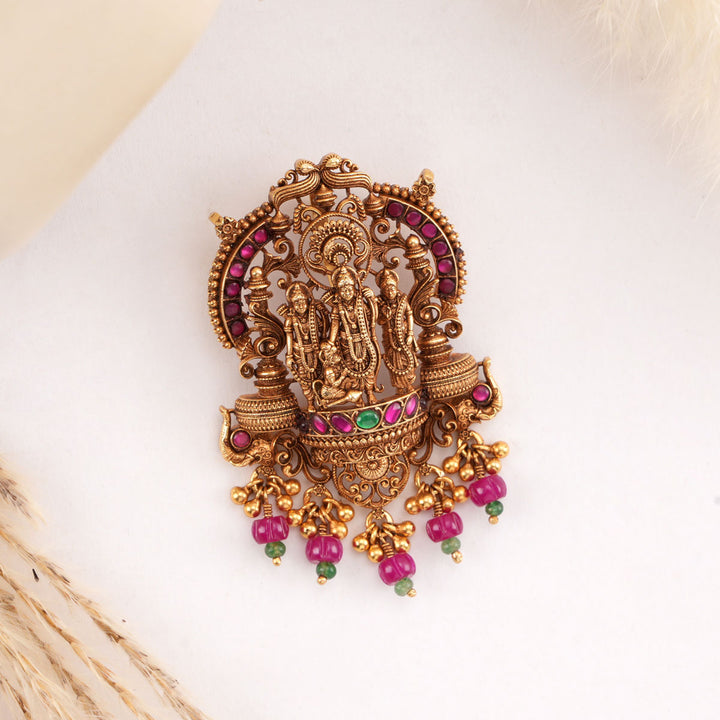 Divine Ram Sita Nagas Pendant