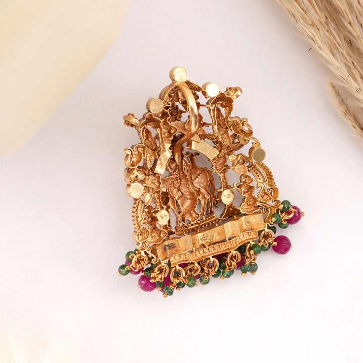 Lord Krishna Nagas Pendant