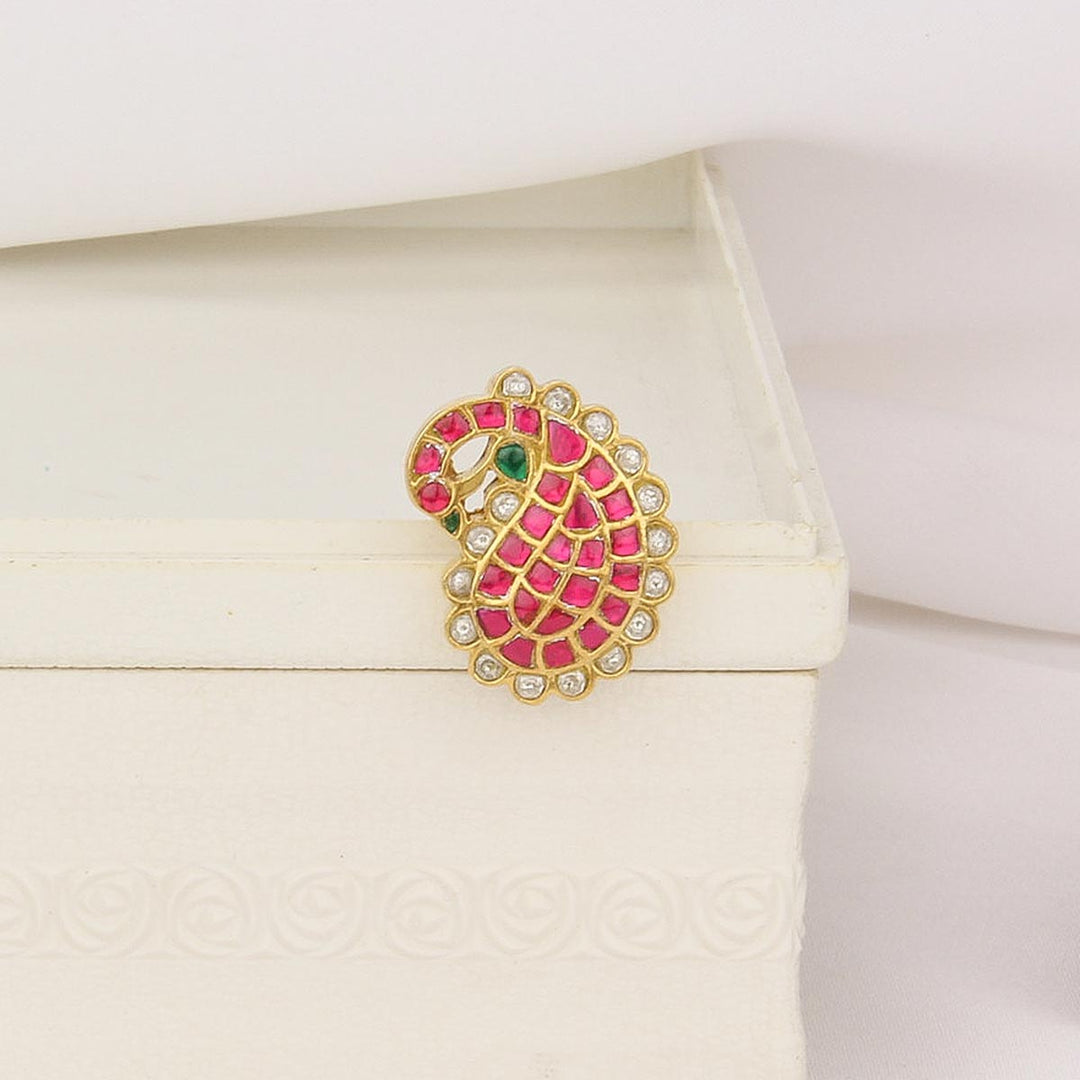 Mango Designed Kundan Pendant