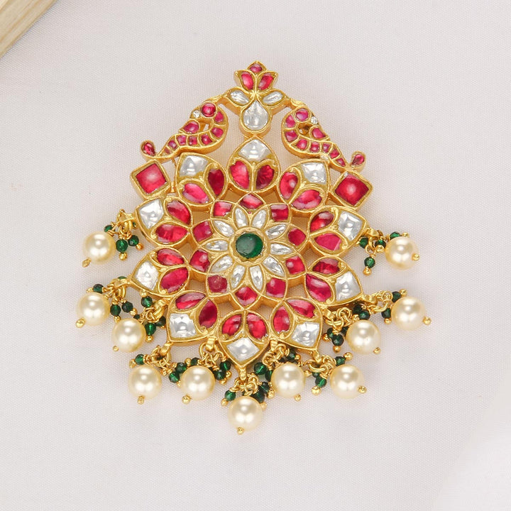 Glitz Kundan Pendant