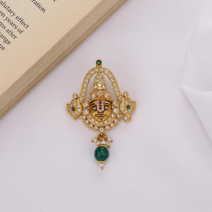 Perumal Stone Pendant