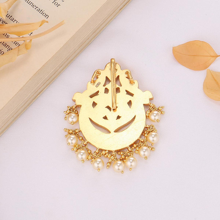 Stunning Kundan Pendant