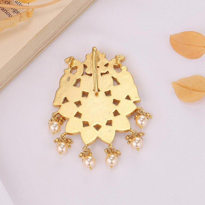 Jeevika Kundan Pendant