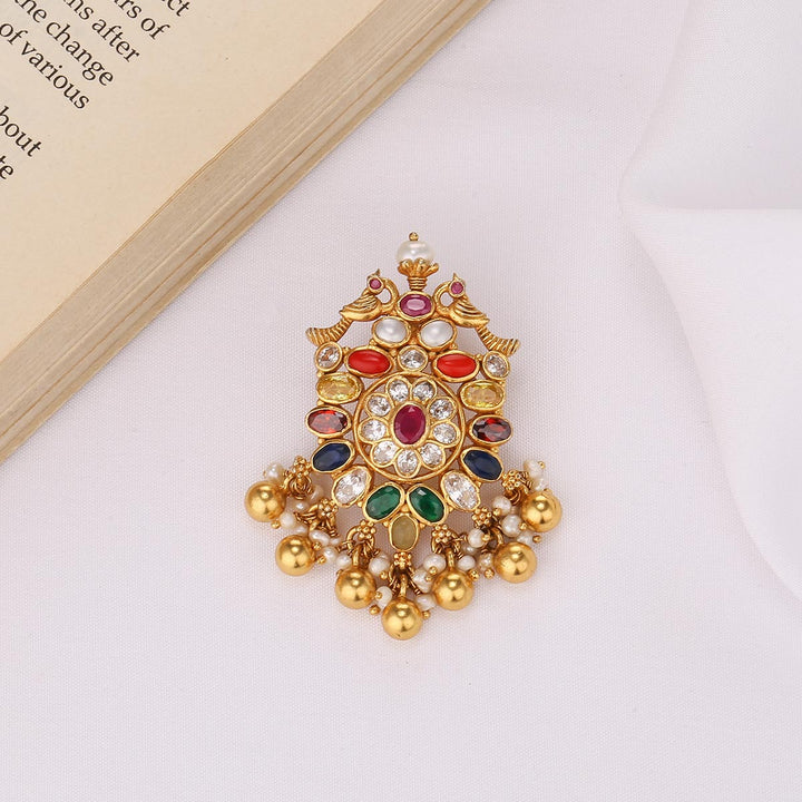 Sharvani Stone Pendant