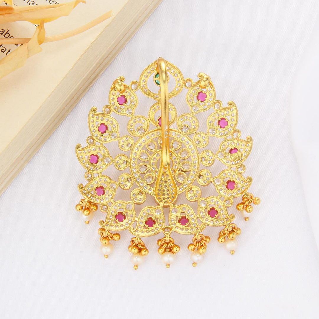 Crown Aura Stone Pendant