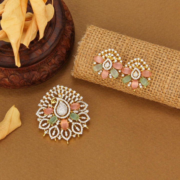 Mahitha Avikam Pendant Set