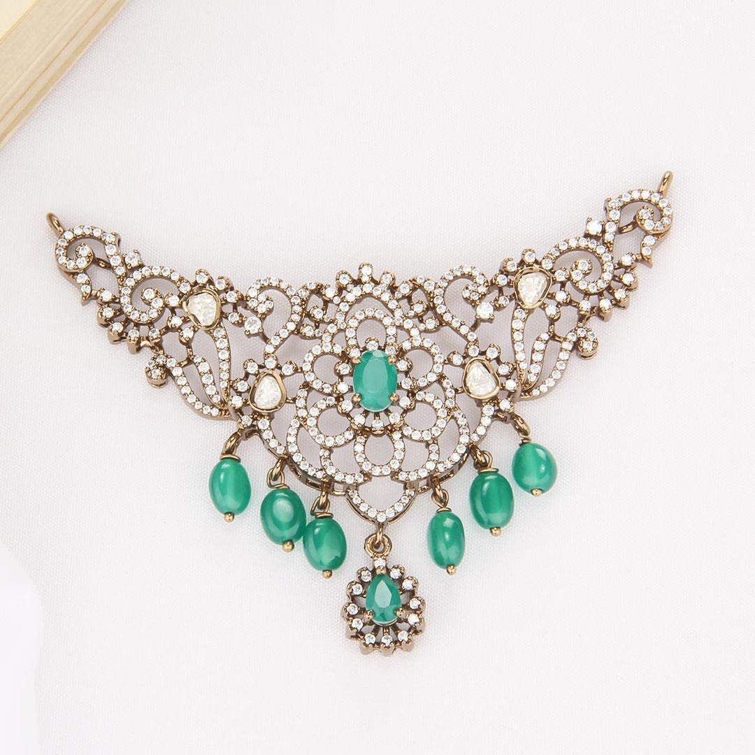 Sanjana Victorian Pendant set