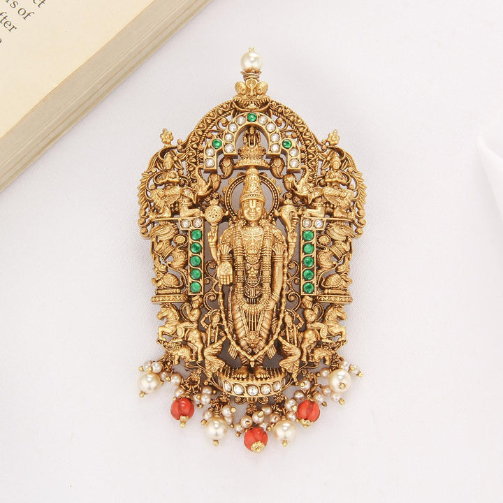 Lord Perumal Nagas Nakshi Pendant