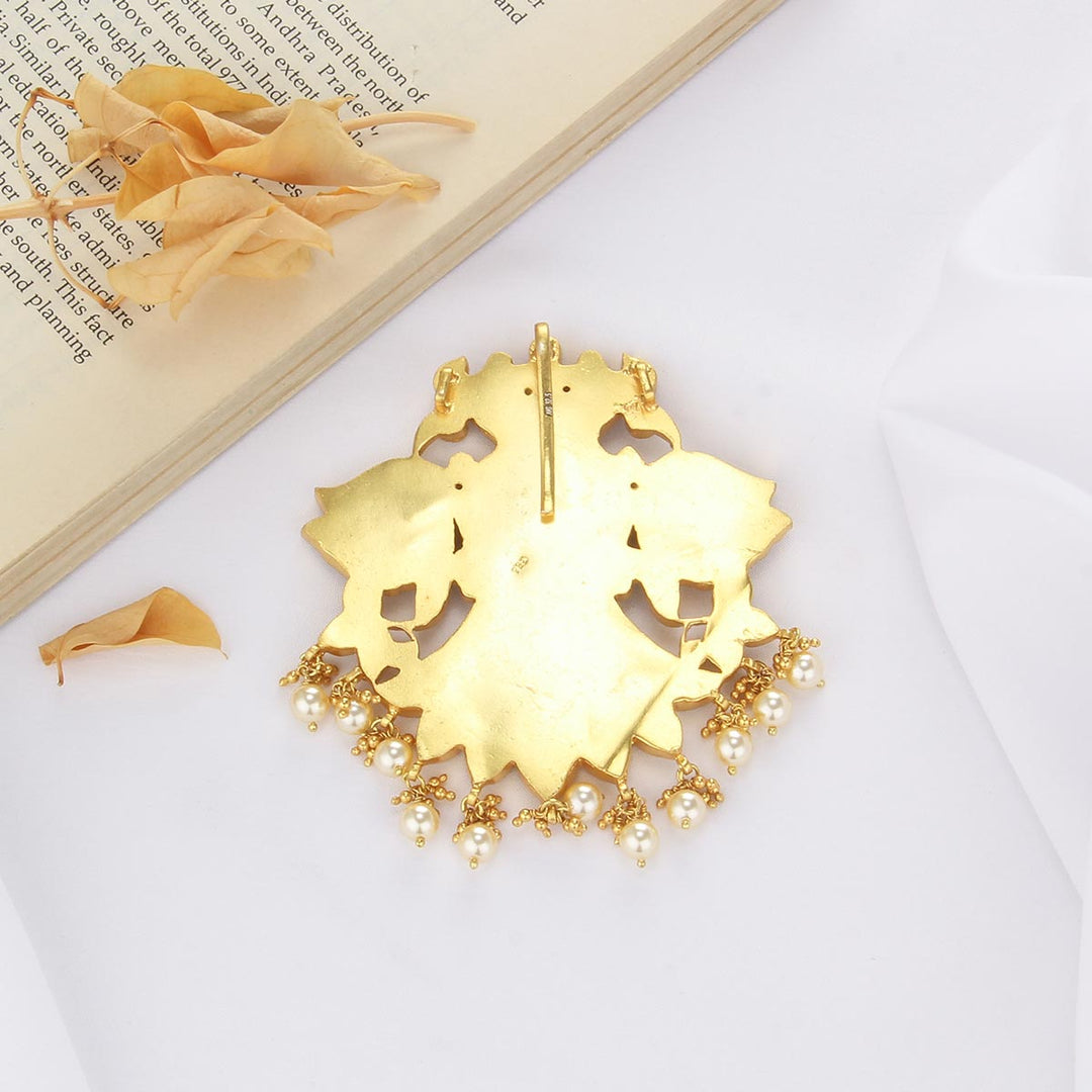 Vibrant Kundan Pendant