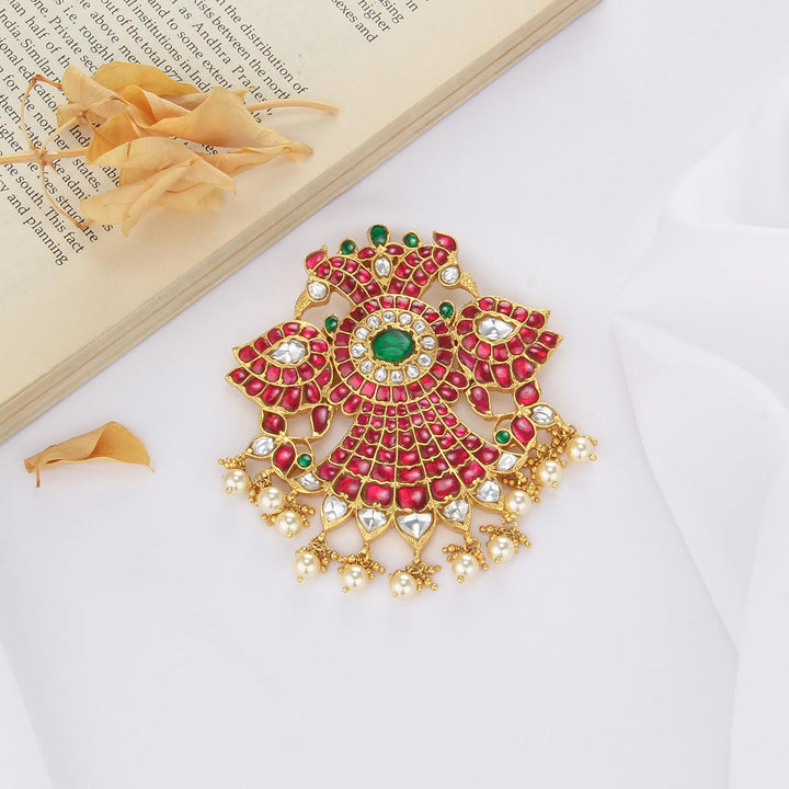 Vibrant Kundan Pendant