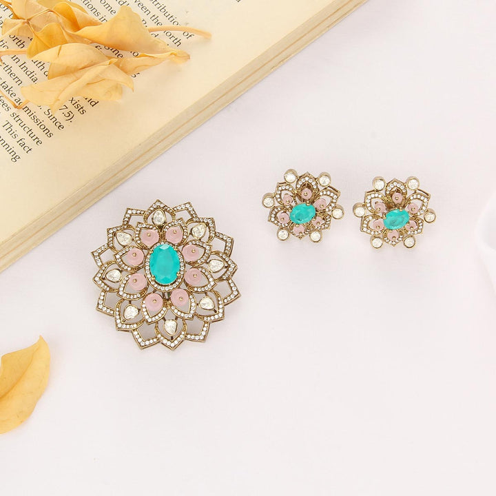 Reyna Victorian Pendant set