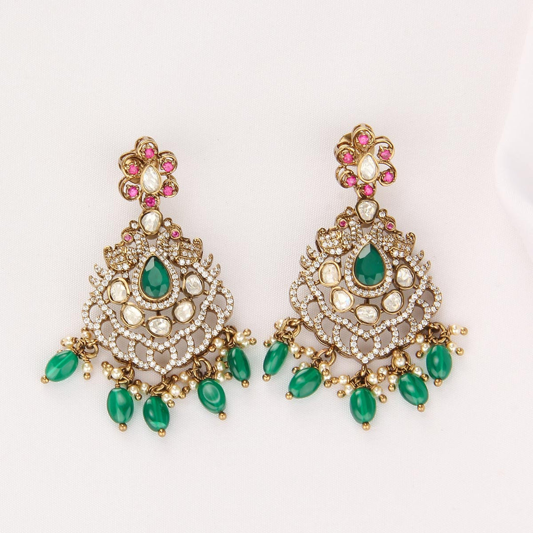 Insheka Victorian Pendant set