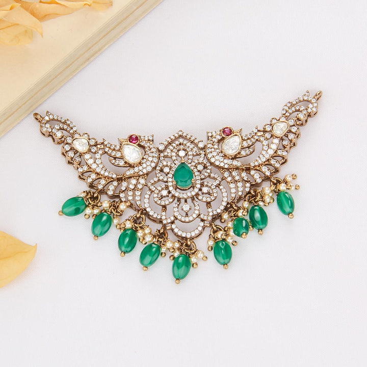 Ganisha Victorian Pendant set