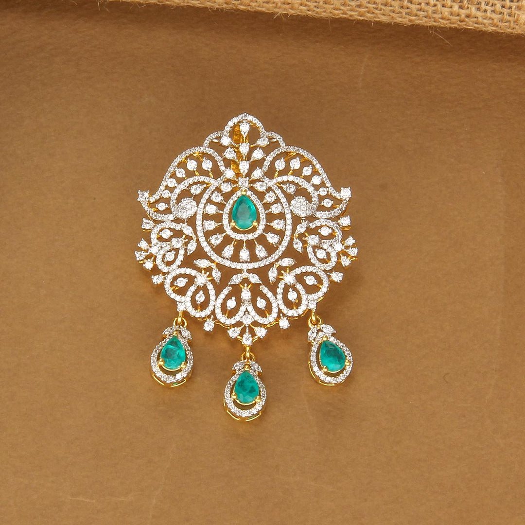 Luxe Charm Diamond Design Pendant