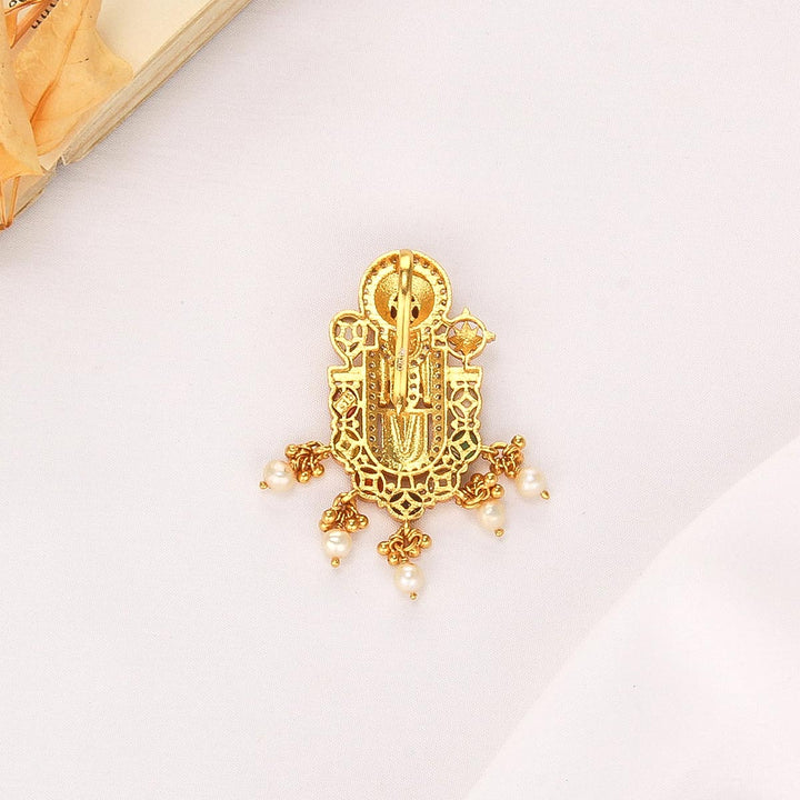 Perumal Designed Stone Pendant