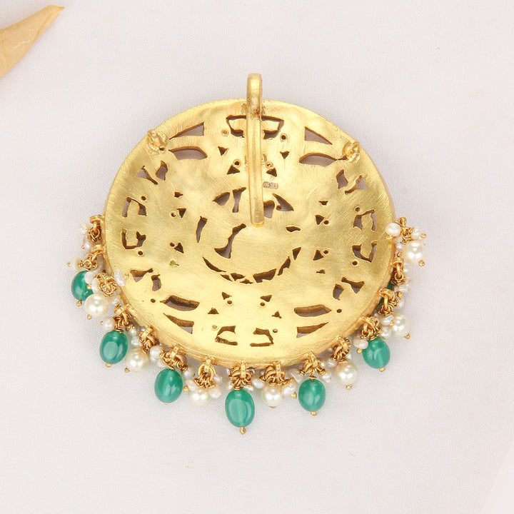 Dazzura Kundan Pendant
