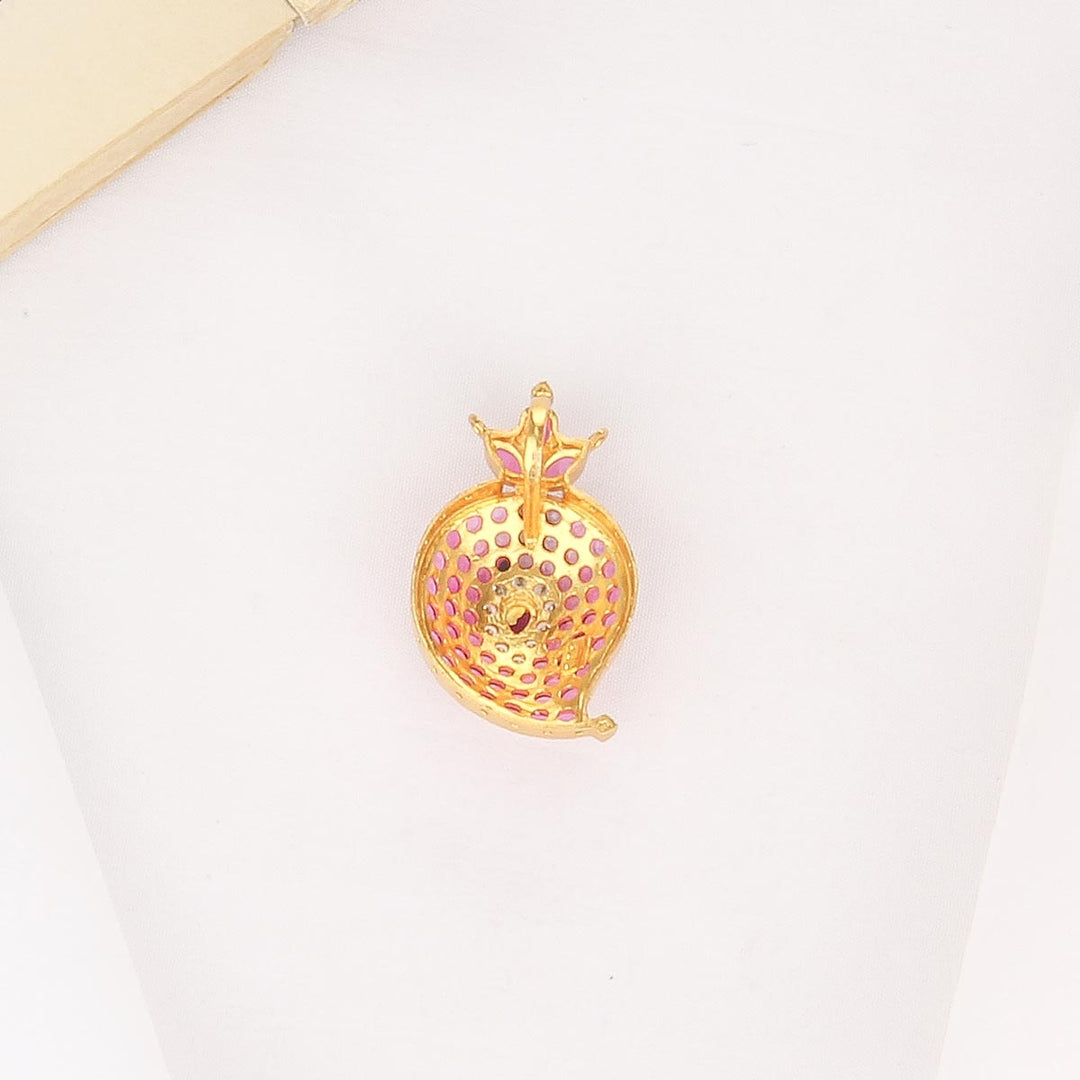 Red Mango Stone Pendant