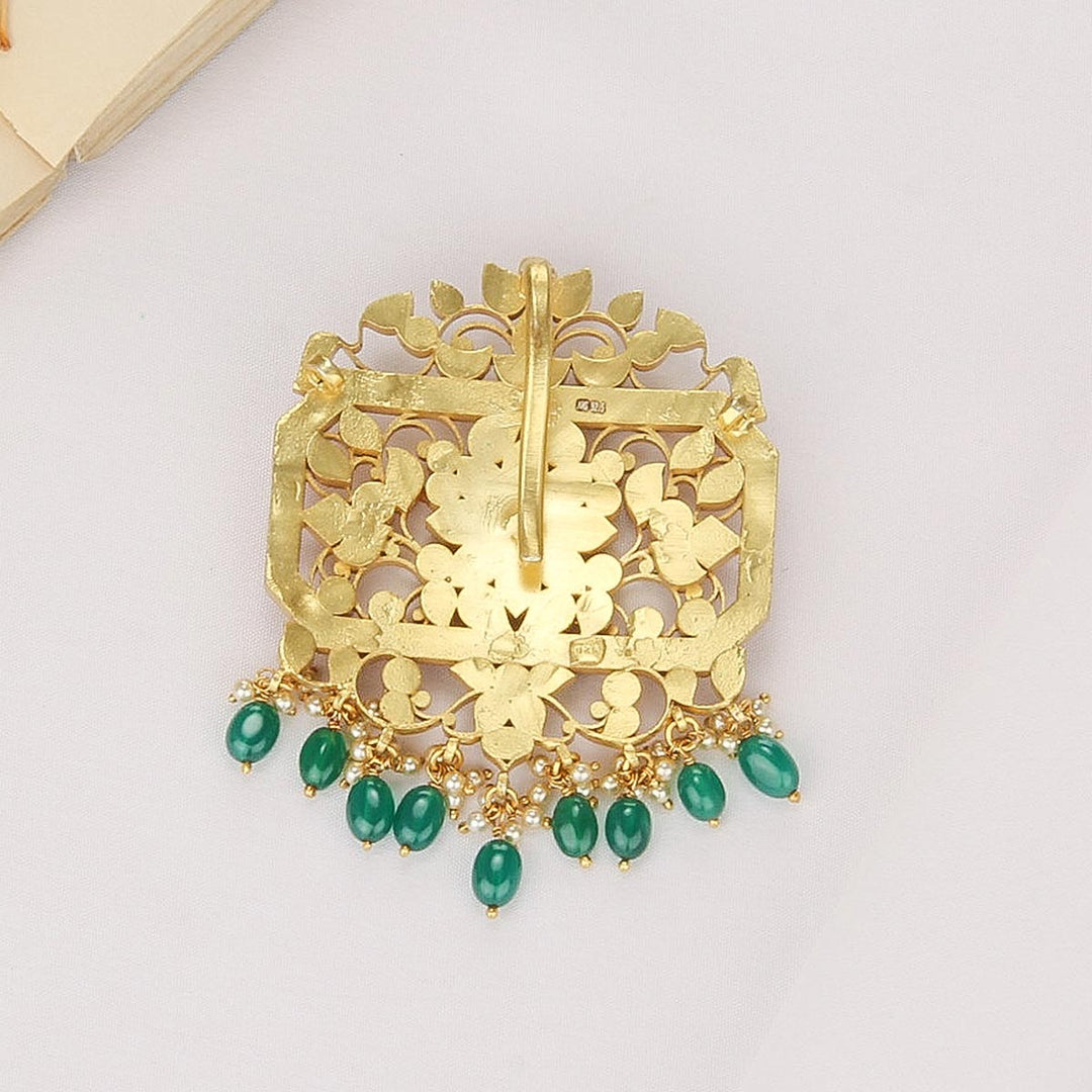 Hansi Kundan Pendant